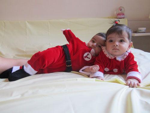 babies new year pic