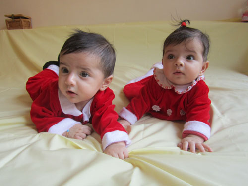 babies new year pic